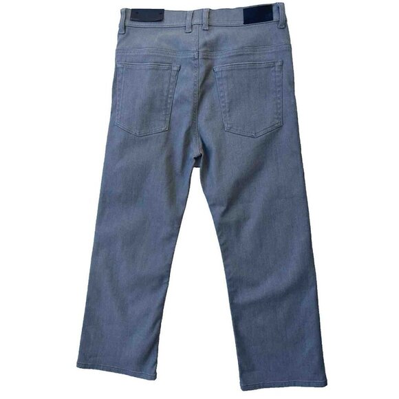 DIESEL Black Gold Women's Gray Type-1740 5 Pockets Crop Jeans Size 26 - Picture 2 of 15